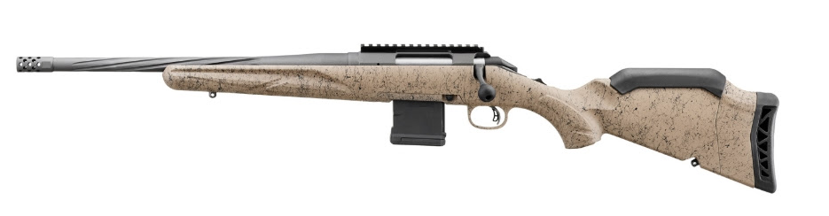 Ruger American Ranch Rifle Gen 2 300 Blackout FDE Splatter Stock 10+1 Ruger American Ranch Rifle Gen 2 300 Blackout FDE Splatter Stock 10+1