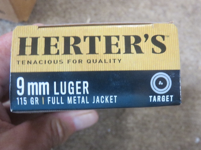 SIDE PANEL OF INDIVIDUAL BOX OF 50 ROUNDS SIDE PANEL OF INDIVIDUAL BOX OF 50 ROUNDS