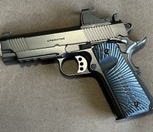 Springfield 1911 AOS Operator Comm Blue Lft