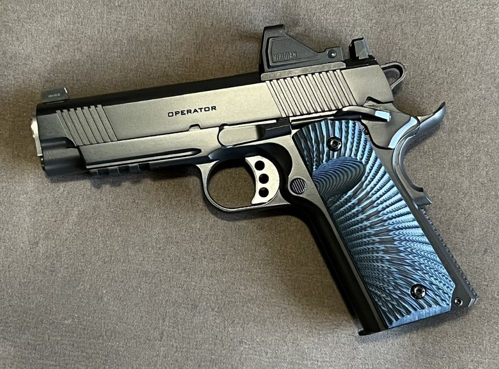 Springfield 1911 AOS Operator Comm Blue Lft Springfield 1911 AOS Operator Comm Blue Lft