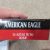 END FLAP OF FULL BOX OF 50 AMERICAN EAGLE ROUNDS END FLAP OF FULL BOX OF 50 AMERICAN EAGLE ROUNDS