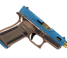 Glock 43X Blue Hush Finish 10+1 2 Mags