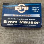 PPU 8mm Mauser fmj