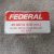 END FLAP OF FEDERAL BOX OF 25 ROUNDS END FLAP OF FEDERAL BOX OF 25 ROUNDS
