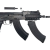 Pioneer Arms KPro -PRO Quad Rail Micro Hellpup Pro Pistil 7.62X39 2-30RD Mags