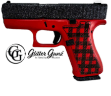Glock 43X Glitter Slide Galaxy Glitter Frame