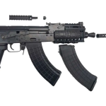 Pioneer Arms KPro Quad Rail Micro Hellpup Pro Pistil 7.62X39 2-30RD Mags