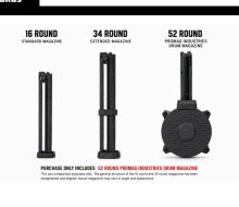 Taurus TX22 52-Round Drum Magazine