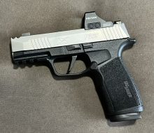 Sig P365 X Maco 2 Tone w Holo Lft