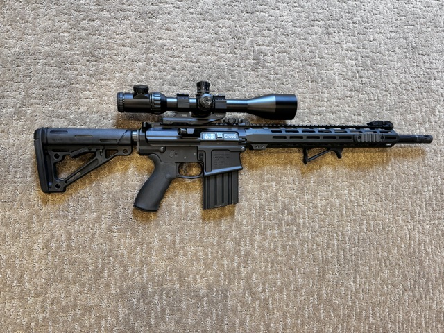 AR-10 6.5 with Millet Scope-1 AR-10 6.5 with Millet Scope-1