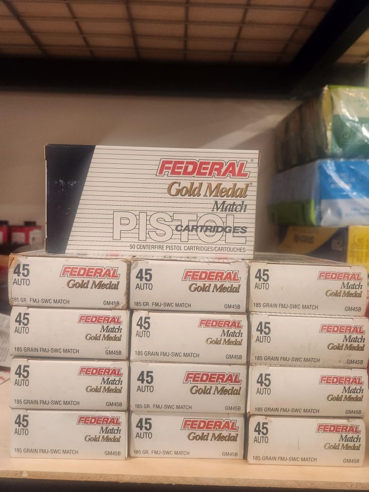 45 match ammo 45 match ammo